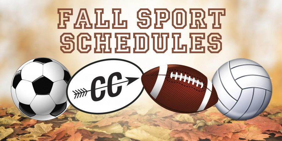 Fall Sport Schedules